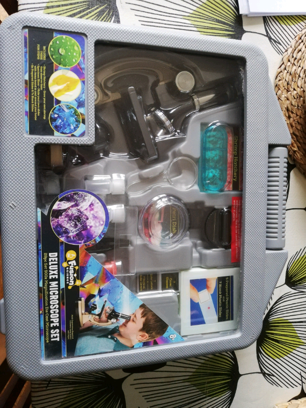 fusion science deluxe microscope set